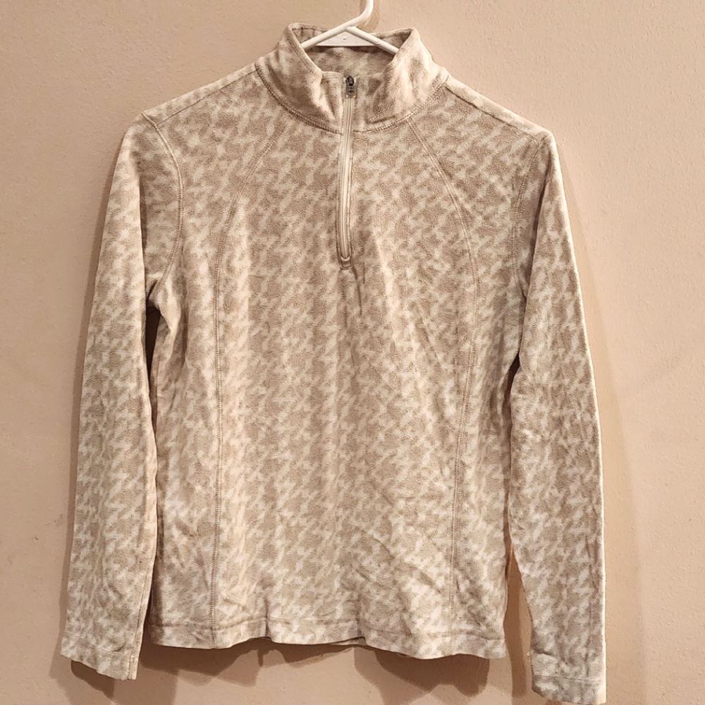 Columbia  Sportswear company Women's Light Weight Beige white Size Medium